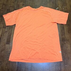 Lululemon Metal Vent Tech Shirt Mens XXL Orange Short Sleeve Athletic Tee